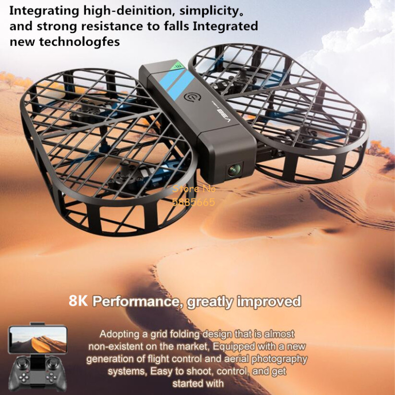 Drone Camera Hd - Câmera HD 8K 360 ° Proteção