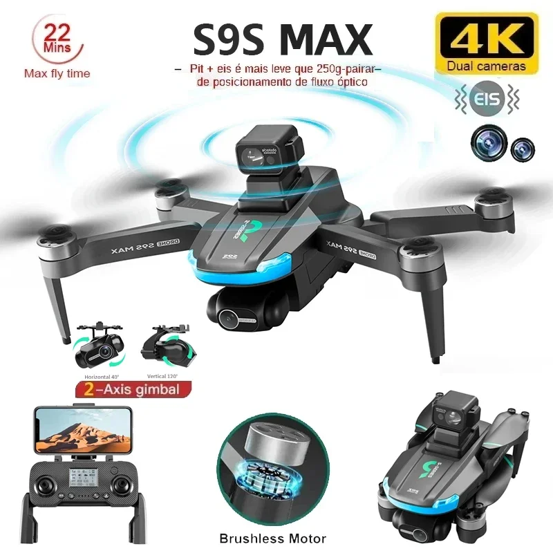 Drone Camera Hd - Novo s9s max mini drone 4k