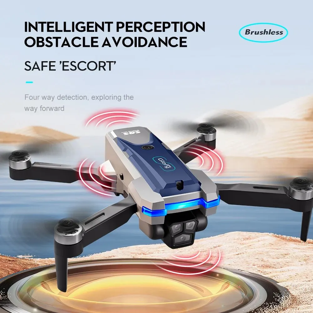 Dobrável RC S8S GPS Drone, 5G  - Drone Camera Hd avaliação e preço