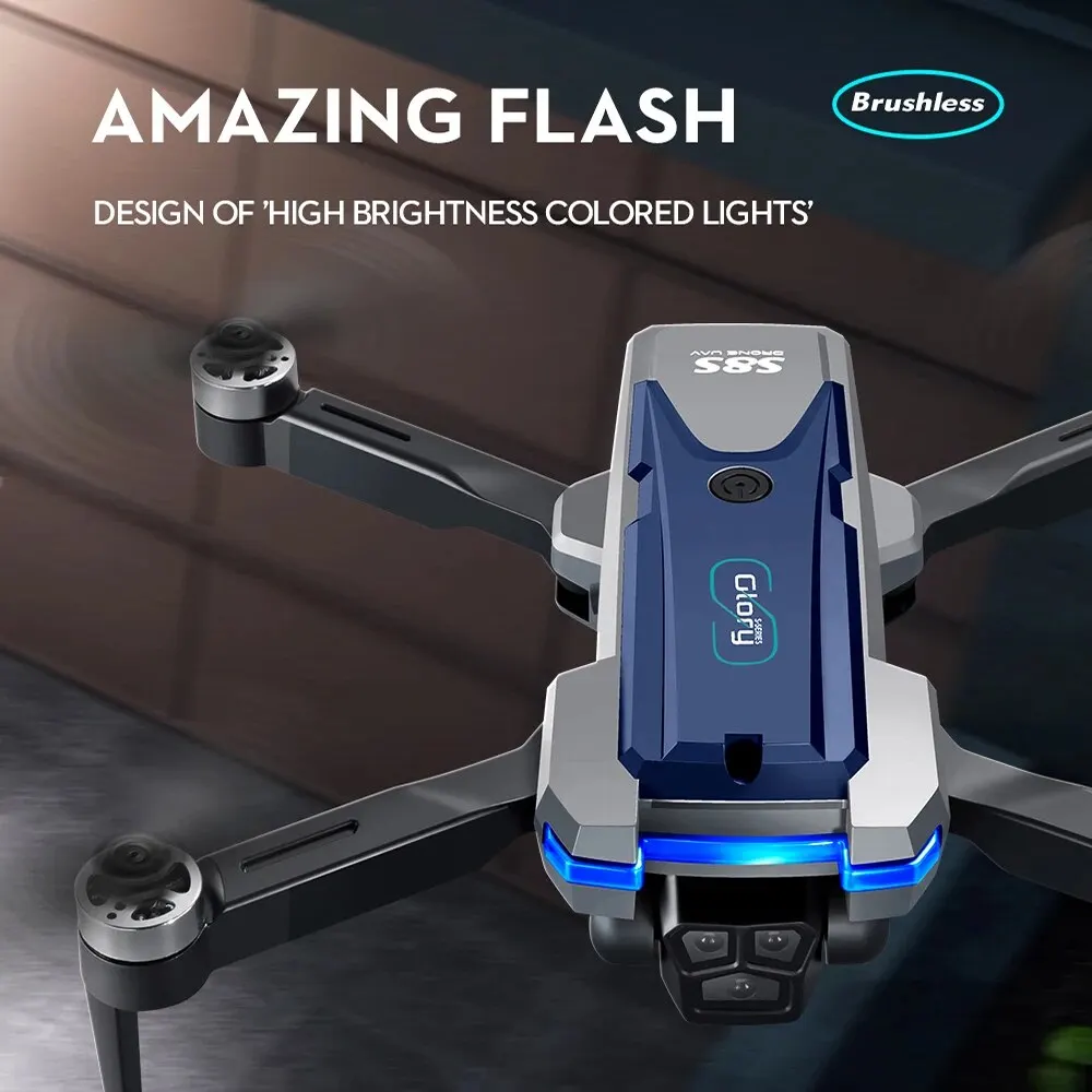 Dobrável RC S8S GPS Drone, 5G  - Drone Camera Hd avaliação e preço
